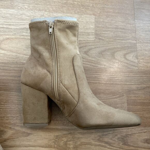 On 34th Womens Lydiaa Pointed-Toe block Heel Booties Black Size 5.5M New - Picture 11 of 16